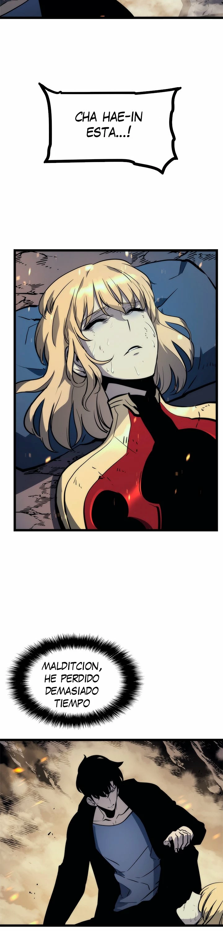 Solo Subiendo de level > Capitulo 104 > Page 221